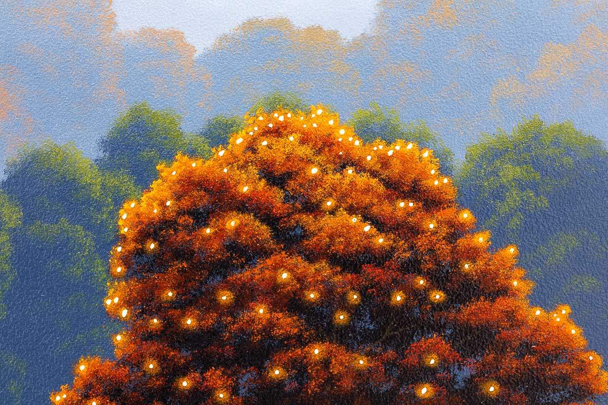 Autumnal Love - Original - SOLD by artist David Renshaw - Wyecliffe Galleries