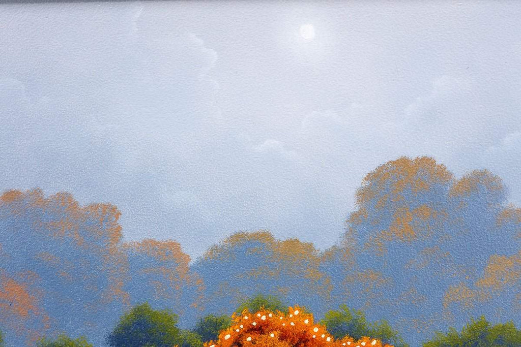 Autumnal Love - Original - SOLD by artist David Renshaw - Wyecliffe Galleries