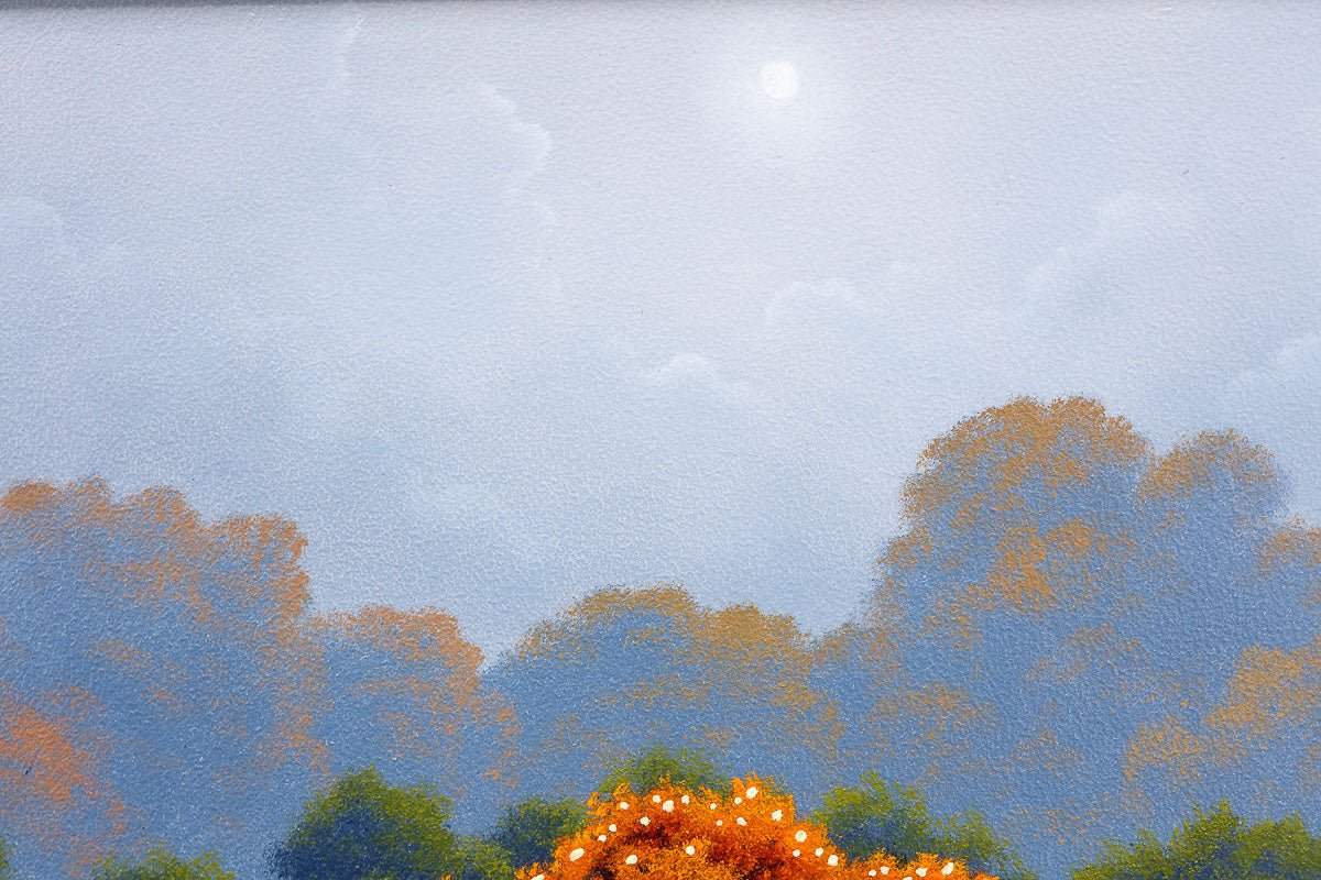 Autumnal Love - Original - SOLD by artist David Renshaw - Wyecliffe Galleries