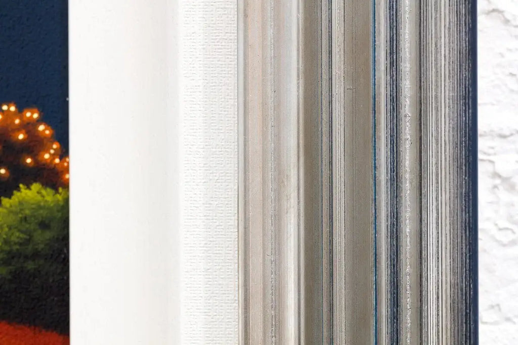 Basking In The Moonlight - Original - SOLD by artist David Renshaw - Wyecliffe Galleries