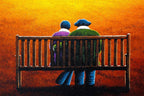 Basking In The Moonlight - Original - SOLD by artist David Renshaw - Wyecliffe Galleries
