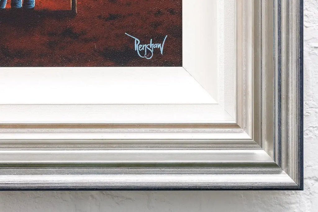 Basking In The Moonlight - Original - SOLD by artist David Renshaw - Wyecliffe Galleries