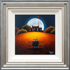 Basking In The Moonlight - Original - SOLD by artist David Renshaw - Wyecliffe Galleries