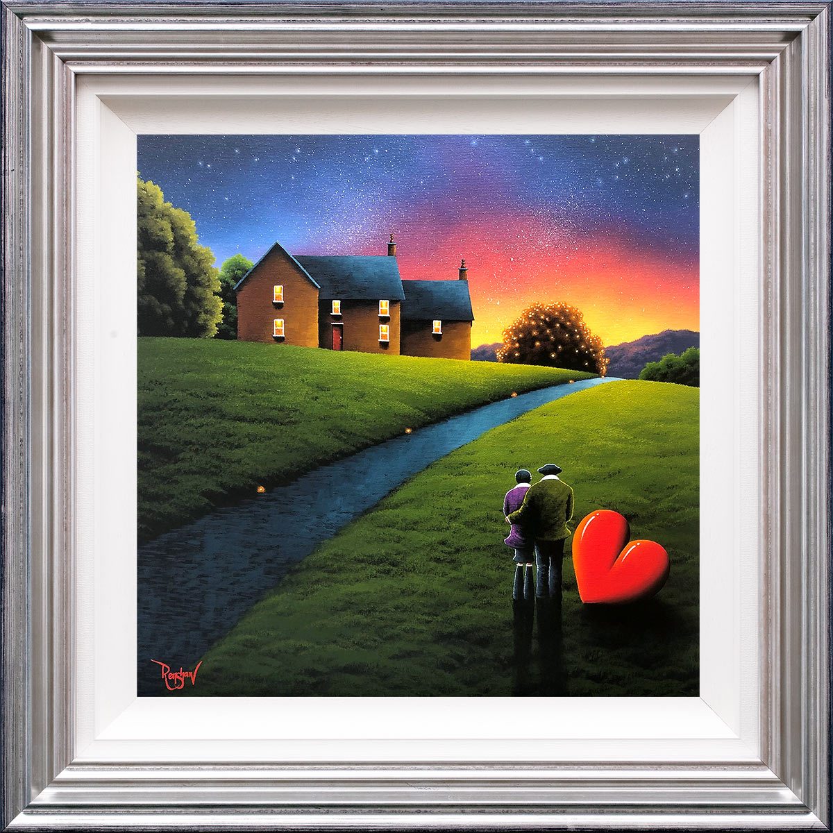 Besotted by You - Original David Renshaw Framed