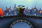 Bridge of Love - SOLD by artist David Renshaw - Wyecliffe Galleries