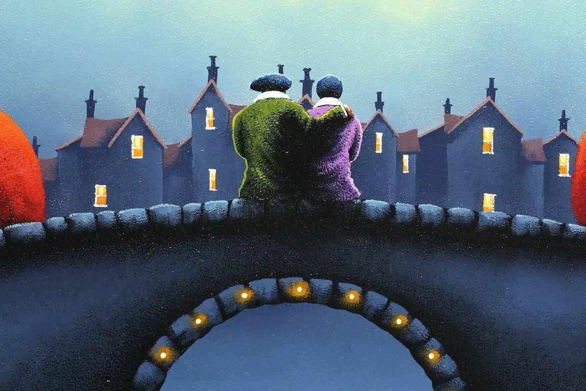 Bridge of Love - SOLD by artist David Renshaw - Wyecliffe Galleries