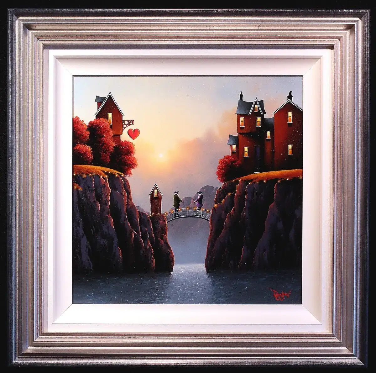 Bridge to You - SOLD by artist David Renshaw - Wyecliffe Galleries