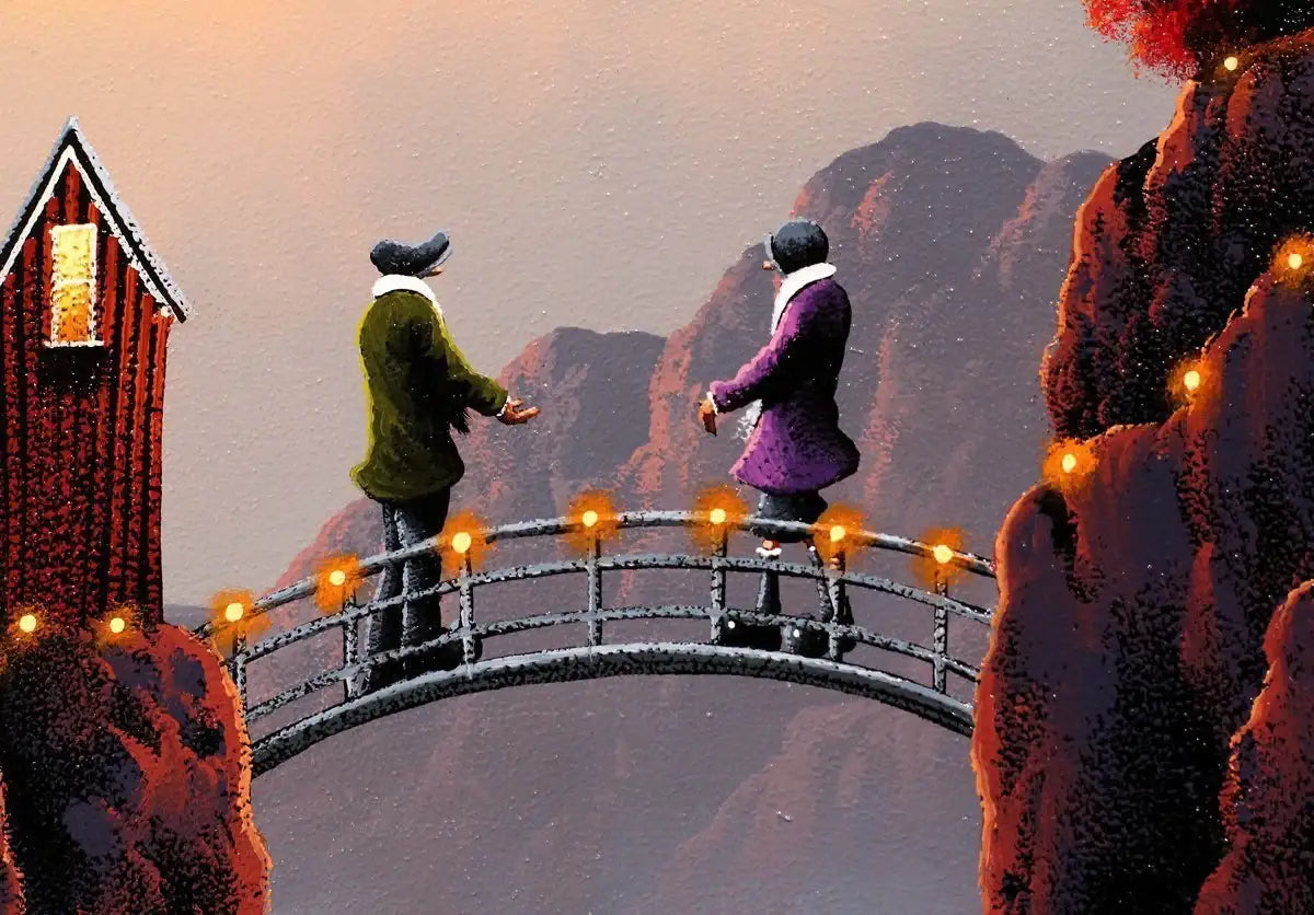 Bridge to You - SOLD by artist David Renshaw - Wyecliffe Galleries