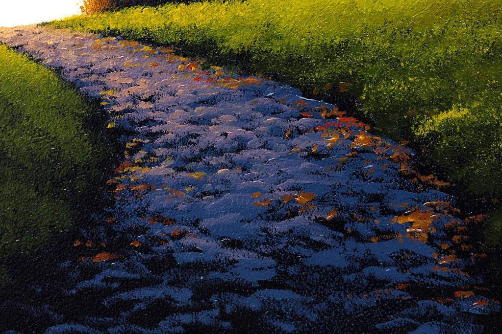 Bringing Home Our Love - Original - SOLD by artist David Renshaw - Wyecliffe Galleries