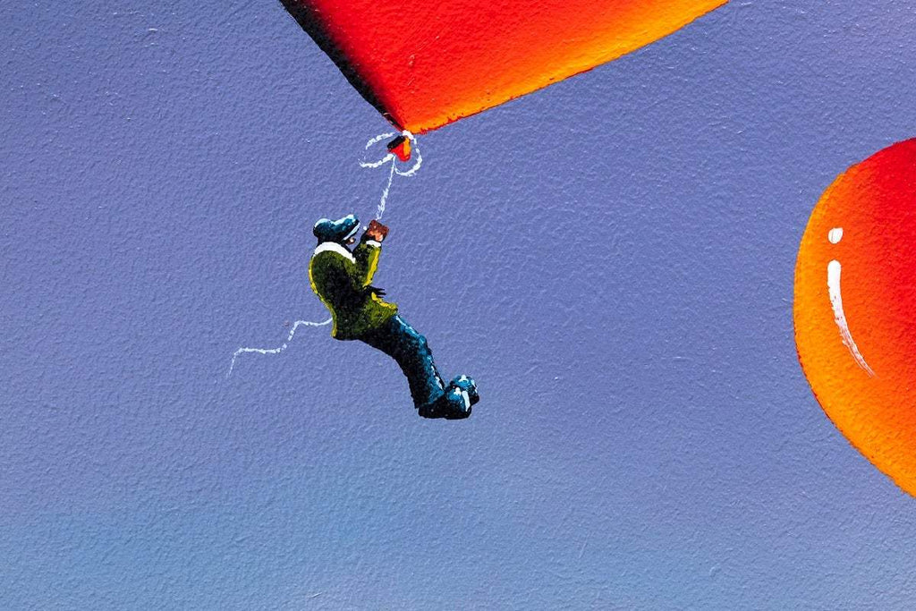 Bringing Home Our Love - Original - SOLD by artist David Renshaw - Wyecliffe Galleries