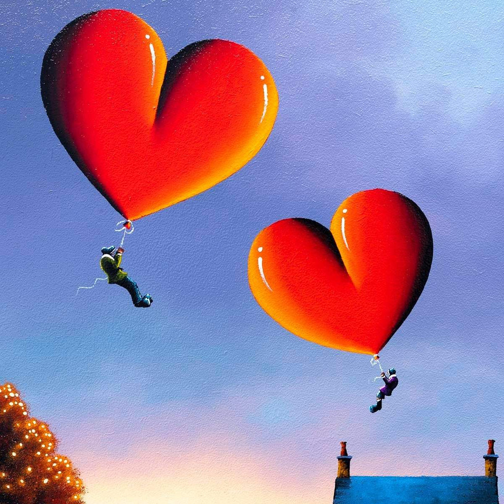 Bringing Home Our Love - Original - SOLD by artist David Renshaw - Wyecliffe Galleries