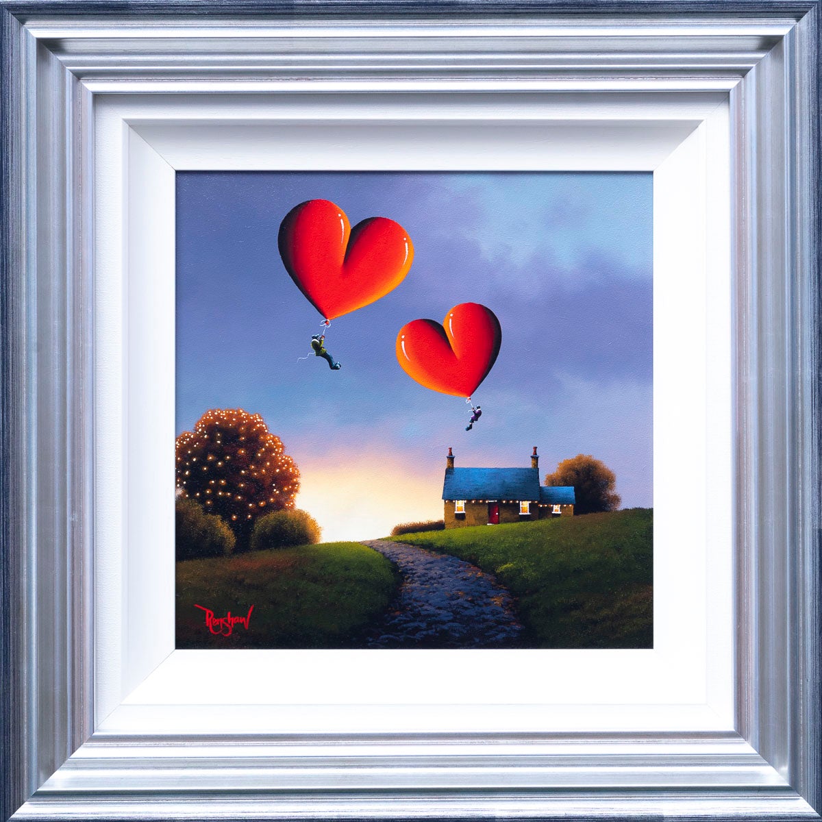 Bringing Home Our Love - Original David Renshaw Framed
