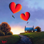 Bringing Home Our Love - Original - SOLD by artist David Renshaw - Wyecliffe Galleries