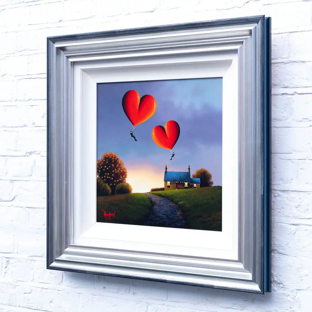 Bringing Home Our Love - Original - SOLD by artist David Renshaw - Wyecliffe Galleries