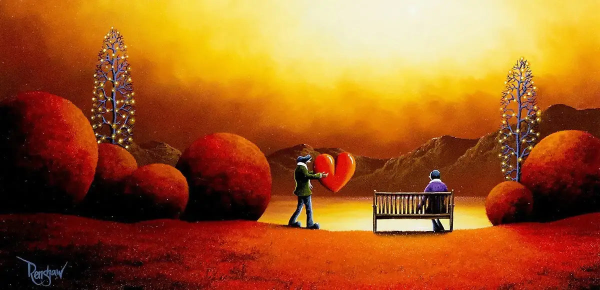 Bringing Love - SOLD by artist David Renshaw - Wyecliffe Galleries
