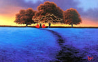 Bringing Our Love Together - Original - SOLD by artist David Renshaw - Wyecliffe Galleries