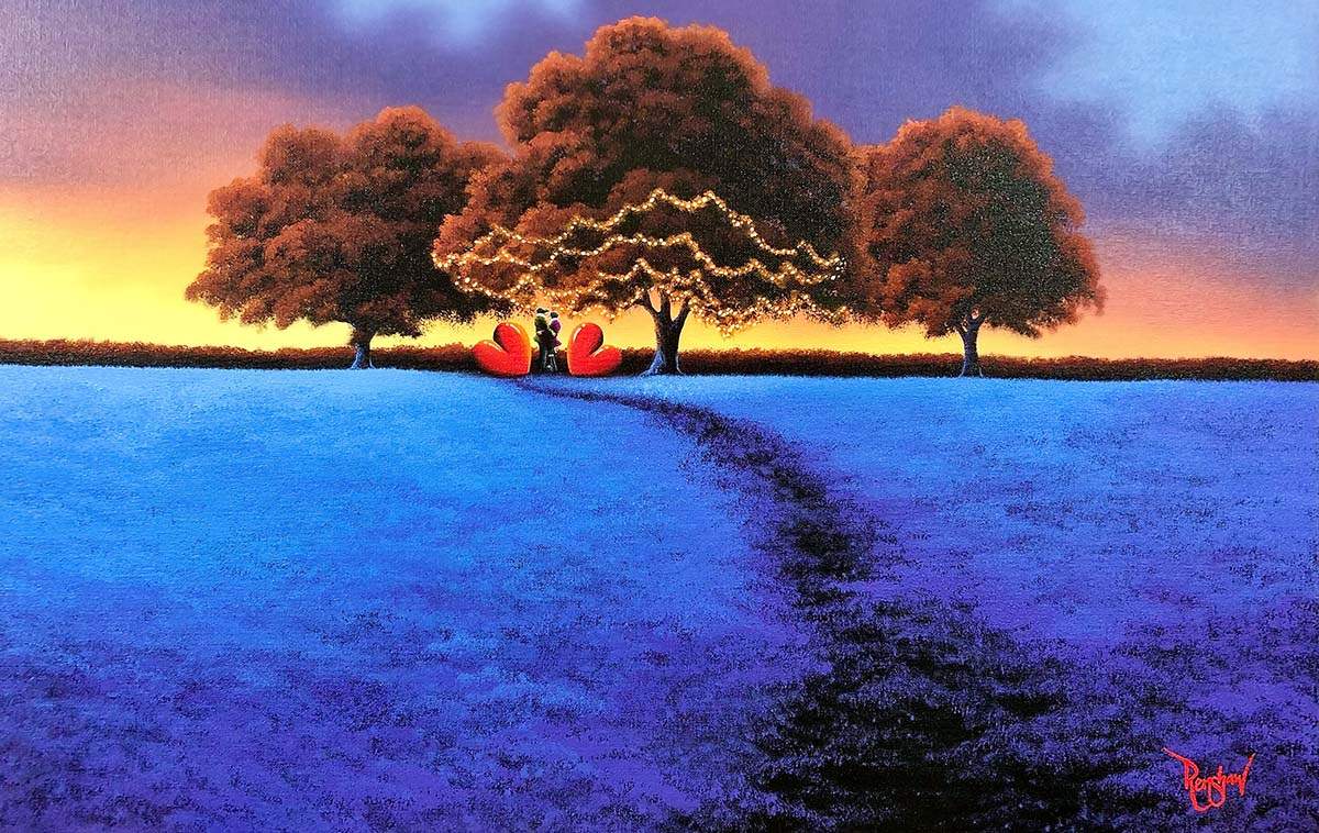 Bringing Our Love Together - Original - SOLD by artist David Renshaw - Wyecliffe Galleries
