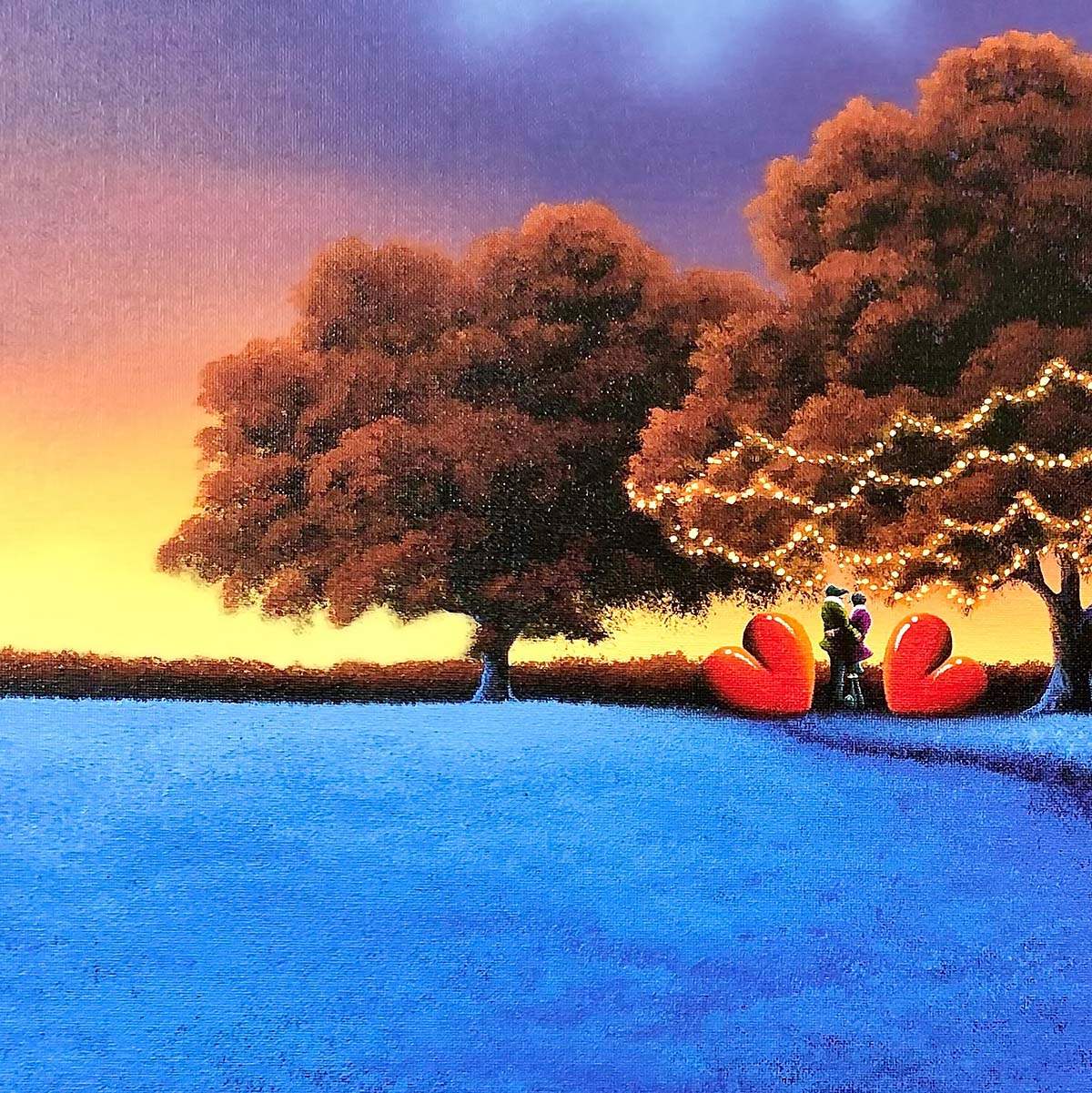 Bringing Our Love Together - Original - SOLD by artist David Renshaw - Wyecliffe Galleries