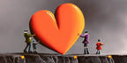 Bringing The Love Home - Original - SOLD by artist David Renshaw - Wyecliffe Galleries