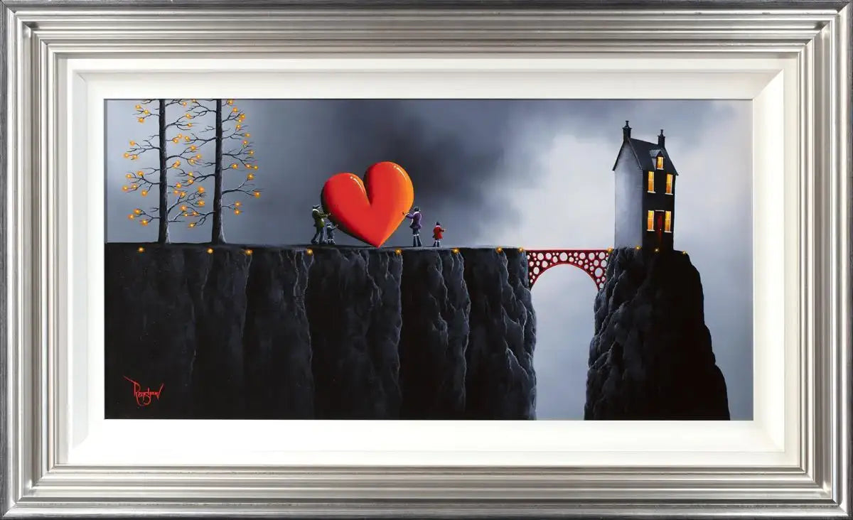 Bringing The Love Home - Original - SOLD by artist David Renshaw - Wyecliffe Galleries
