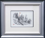 Broomstick Training - Original Sketch - SOLD by artist David Renshaw - Wyecliffe Galleries