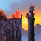 Build a Bridge - SOLD by artist David Renshaw - Wyecliffe Galleries