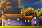 Bursting with Love - Original - SOLD by artist David Renshaw - Wyecliffe Galleries
