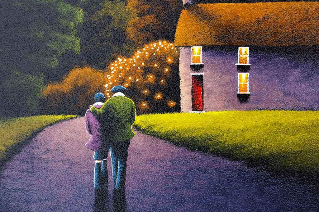 Bursting with Love - Original - SOLD by artist David Renshaw - Wyecliffe Galleries