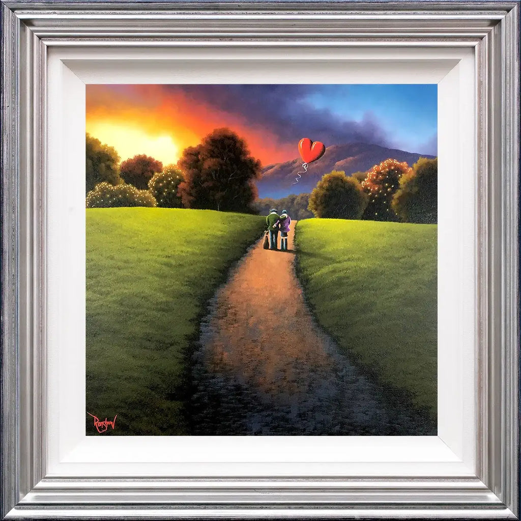 By Each Others Side - Original - SOLD by artist David Renshaw - Wyecliffe Galleries