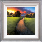 By Each Others Side - Original - SOLD by artist David Renshaw - Wyecliffe Galleries