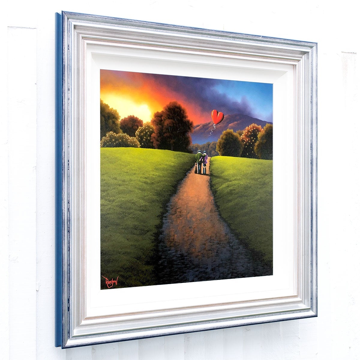 By Each Others Side - Original David Renshaw Framed