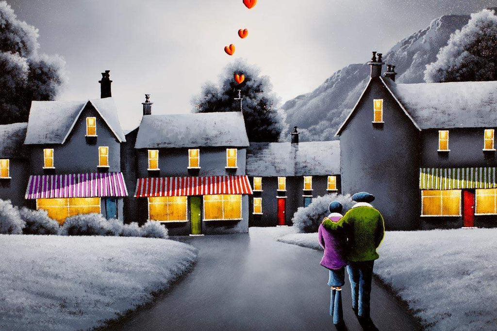 By My Side - Original - SOLD by artist David Renshaw - Wyecliffe Galleries