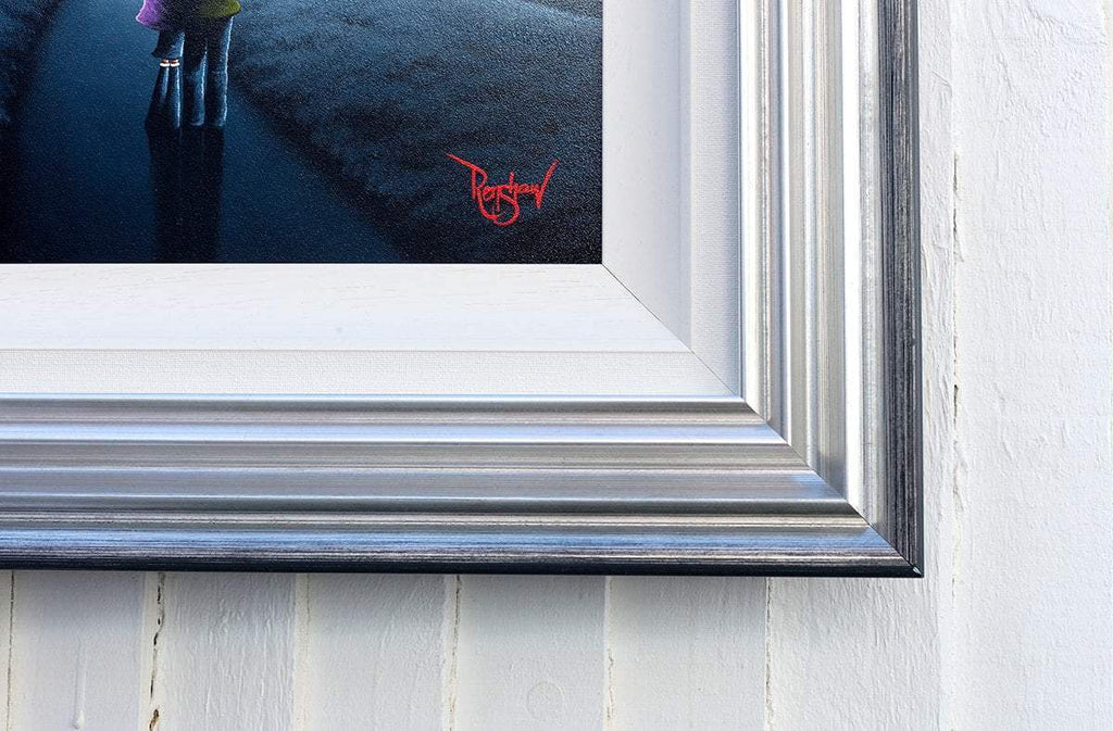 By Pale Moonlight - Original - SOLD by artist David Renshaw - Wyecliffe Galleries