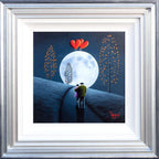 By Pale Moonlight - Original - SOLD by artist David Renshaw - Wyecliffe Galleries