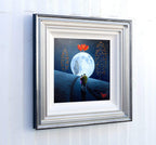 By Pale Moonlight - Original - SOLD by artist David Renshaw - Wyecliffe Galleries