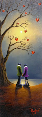By the Light of the Moon - SOLD by artist David Renshaw - Wyecliffe Galleries