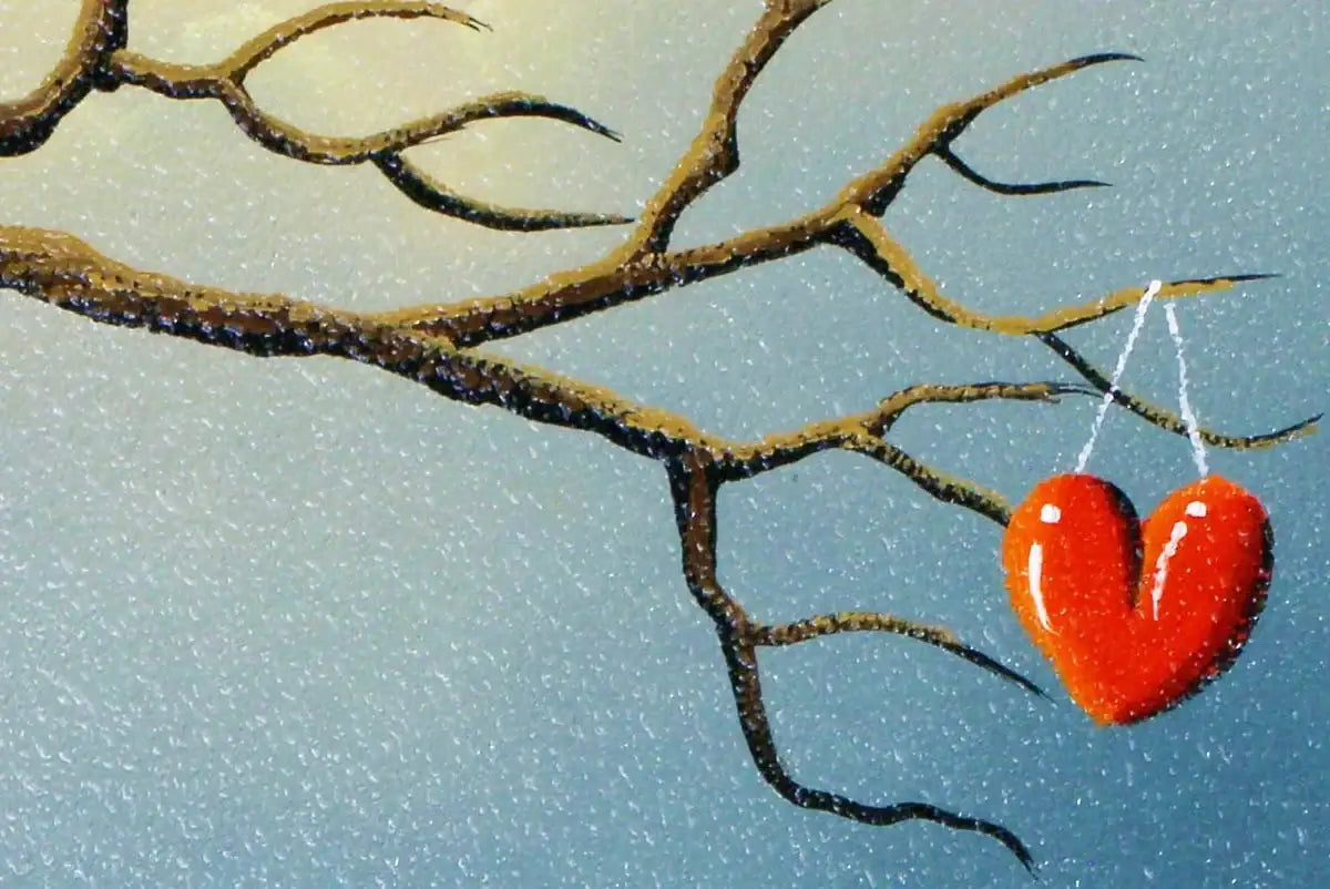 By the Light of the Moon - SOLD by artist David Renshaw - Wyecliffe Galleries