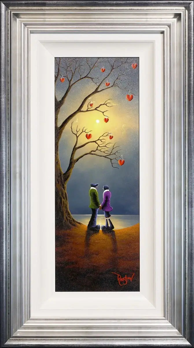By the Light of the Moon - SOLD by artist David Renshaw - Wyecliffe Galleries