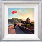Castle on The Hill - Original - SOLD by artist David Renshaw - Wyecliffe Galleries