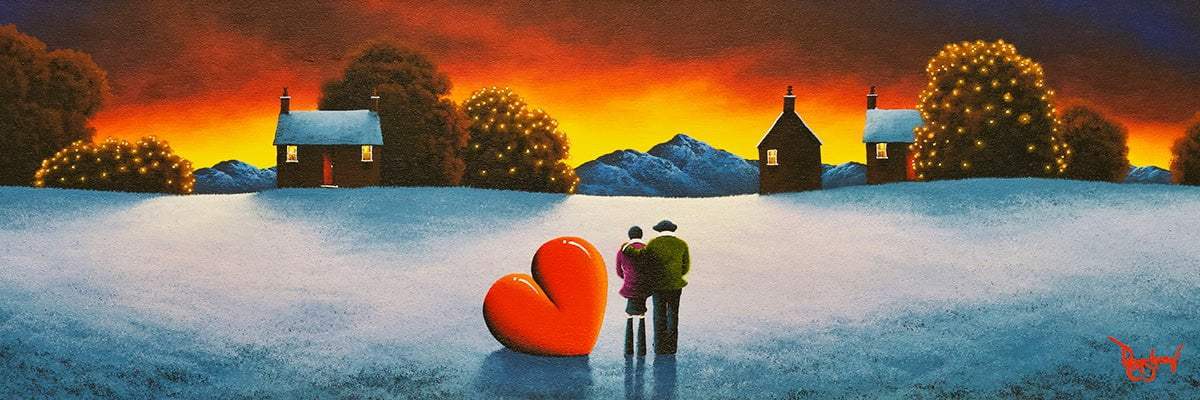 Chasing Sunsets - Original - SOLD by artist David Renshaw - Wyecliffe Galleries