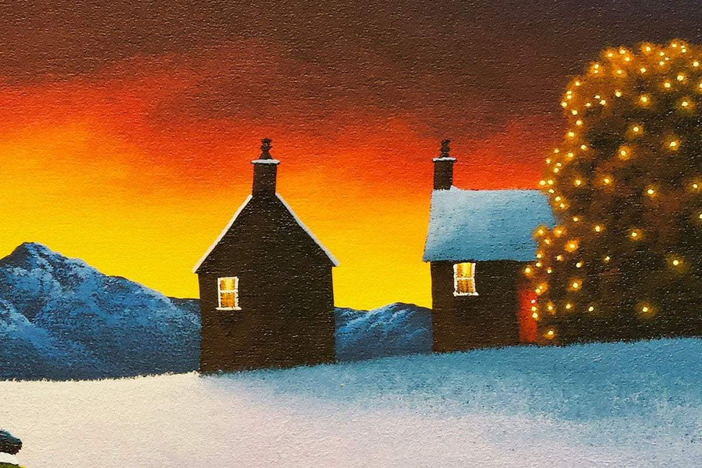 Chasing Sunsets - Original - SOLD by artist David Renshaw - Wyecliffe Galleries