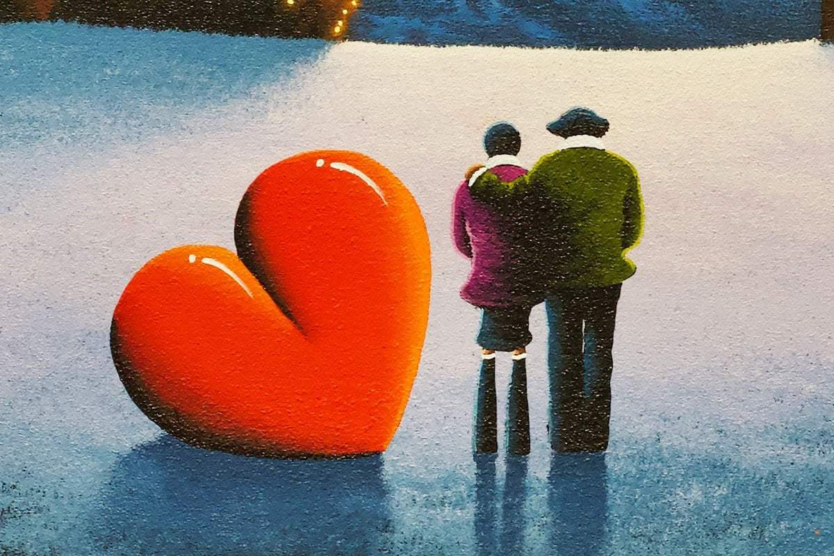 Chasing Sunsets - Original - SOLD by artist David Renshaw - Wyecliffe Galleries