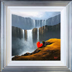 Chasing Waterfalls - Original - SOLD by artist David Renshaw - Wyecliffe Galleries