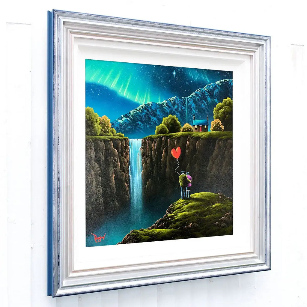 Chasing Waterfalls - Original - SOLD by artist David Renshaw - Wyecliffe Galleries