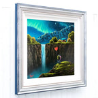 Chasing Waterfalls - Original - SOLD by artist David Renshaw - Wyecliffe Galleries