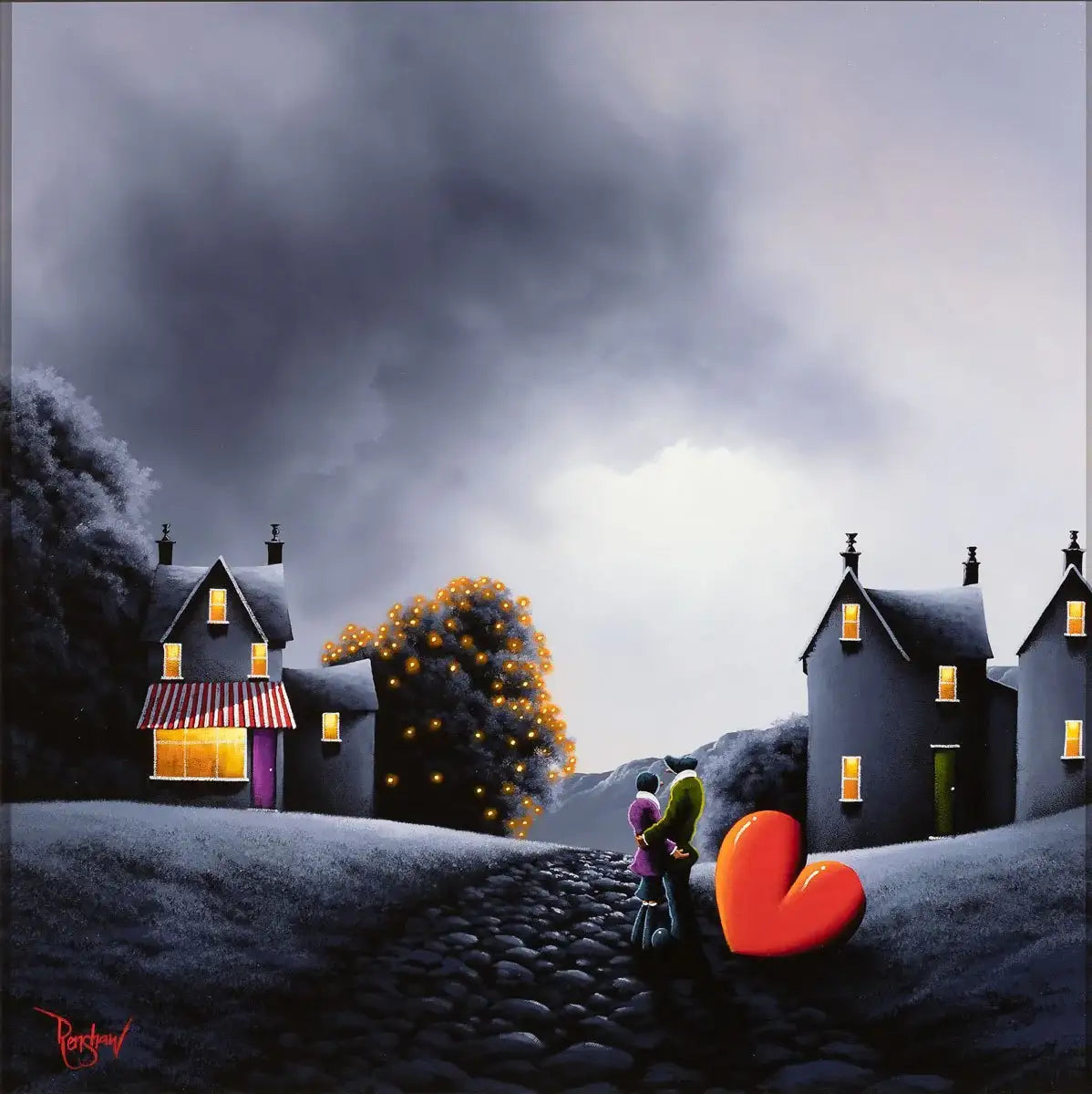 Cherish and Honour - Original - SOLD by artist David Renshaw - Wyecliffe Galleries