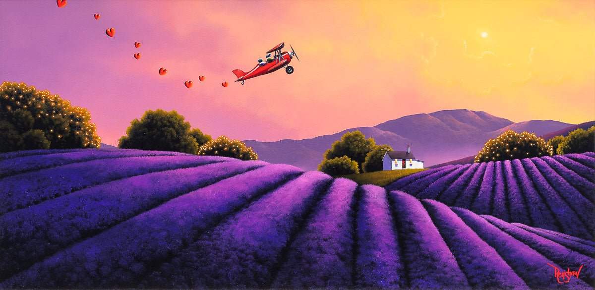 Cherish Every Moment - Original - SOLD by artist David Renshaw - Wyecliffe Galleries
