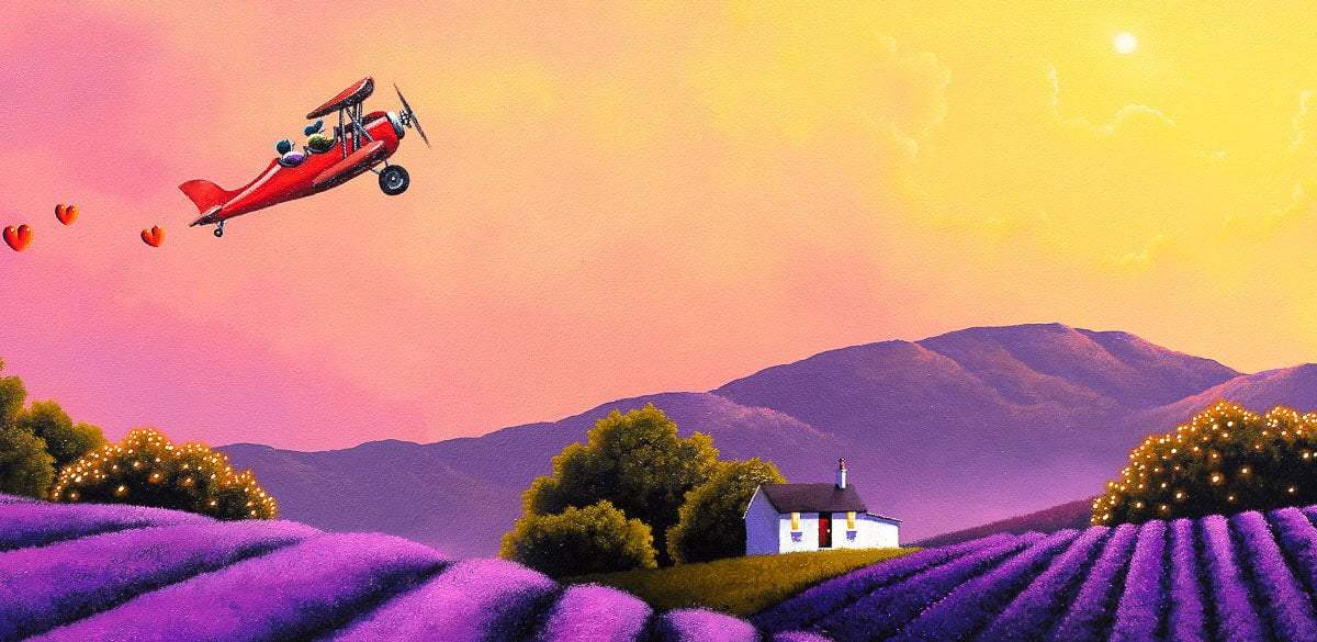 Cherish Every Moment - Original - SOLD by artist David Renshaw - Wyecliffe Galleries