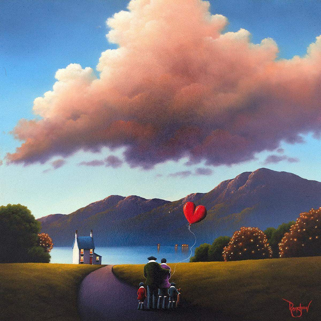 Cherished Moments - Original - SOLD by artist David Renshaw - Wyecliffe Galleries