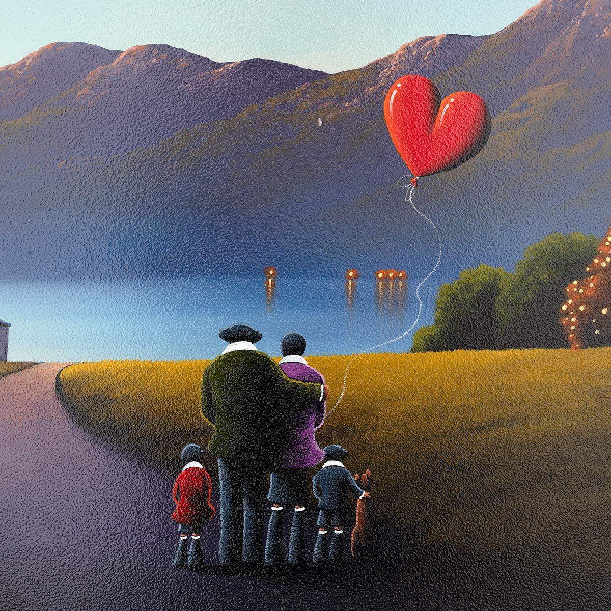Cherished Moments - Original - SOLD by artist David Renshaw - Wyecliffe Galleries